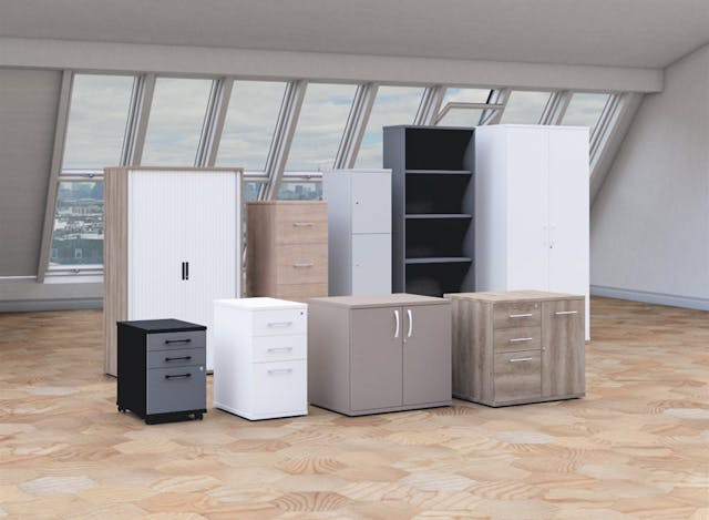 Office Storage for corporate offices by Woodware